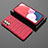 Funda Silicona Carcasa Goma Line KC1 para Samsung Galaxy A13 4G Rojo