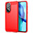 Funda Silicona Carcasa Goma Line MF1 para Huawei P50 Pro Rojo