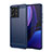Funda Silicona Carcasa Goma Line MF1 para Motorola Moto Edge 40 Neo 5G Azul