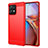 Funda Silicona Carcasa Goma Line MF1 para Motorola Moto Edge Plus (2023) 5G Rojo