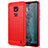 Funda Silicona Carcasa Goma Line MF1 para Nokia C21 Rojo