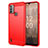 Funda Silicona Carcasa Goma Line MF1 para Nokia C31 Rojo