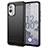 Funda Silicona Carcasa Goma Line MF1 para Nokia X30 5G Negro