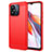 Funda Silicona Carcasa Goma Line MF1 para Xiaomi Poco C55 Rojo
