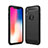 Funda Silicona Carcasa Goma Line para Apple iPhone XR Negro