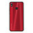 Funda Silicona Carcasa Goma Line para Huawei Honor 8X Rojo