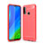 Funda Silicona Carcasa Goma Line para Huawei Nova Lite 3 Plus Rojo