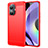 Funda Silicona Carcasa Goma Line para Realme 10 Pro+ Plus 5G Rojo