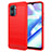 Funda Silicona Carcasa Goma Line para Realme C33 (2023) Rojo