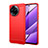 Funda Silicona Carcasa Goma Line para Realme V50 5G Rojo