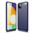 Funda Silicona Carcasa Goma Line para Samsung Galaxy A22s 5G Azul