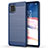Funda Silicona Carcasa Goma Line para Samsung Galaxy M60s Azul