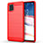 Funda Silicona Carcasa Goma Line para Samsung Galaxy M60s Rojo
