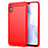 Funda Silicona Carcasa Goma Line para Xiaomi Redmi 9A Rojo