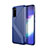 Funda Silicona Carcasa Goma Line S01 para Samsung Galaxy S20 Azul