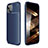 Funda Silicona Carcasa Goma Twill para Apple iPhone 15 Azul