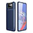 Funda Silicona Carcasa Goma Twill para Asus Zenfone 7 Pro ZS671KS Azul