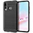 Funda Silicona Carcasa Goma Twill para Huawei P30 Lite New Edition Negro