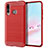 Funda Silicona Carcasa Goma Twill para Huawei P30 Lite New Edition Rojo