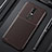 Funda Silicona Carcasa Goma Twill para Nokia X3 Marron