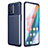 Funda Silicona Carcasa Goma Twill para Oppo Find X3 5G Azul