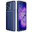 Funda Silicona Carcasa Goma Twill para Oppo Find X5 Pro 5G Azul