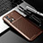 Funda Silicona Carcasa Goma Twill para Realme GT 5G Marron