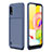 Funda Silicona Carcasa Goma Twill para Samsung Galaxy A01 SM-A015 Azul