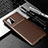 Funda Silicona Carcasa Goma Twill para Samsung Galaxy A71 4G A715 Marron