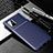 Funda Silicona Carcasa Goma Twill para Samsung Galaxy A71 5G Azul