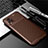 Funda Silicona Carcasa Goma Twill para Vivo V20 Marron