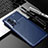 Funda Silicona Carcasa Goma Twill para Vivo X70 Pro 5G Azul