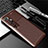 Funda Silicona Carcasa Goma Twill para Xiaomi Mi 10 Ultra Marron