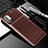 Funda Silicona Carcasa Goma Twill para Xiaomi Redmi Note 10 5G Marron