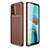 Funda Silicona Carcasa Goma Twill para Xiaomi Redmi Note 11 4G (2021) Marron