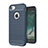 Funda Silicona Carcasa Goma Twill S01 para Apple iPhone 7 Azul