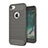 Funda Silicona Carcasa Goma Twill S01 para Apple iPhone 7 Gris