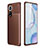 Funda Silicona Carcasa Goma Twill S01 para Huawei Nova 9 Marron