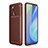 Funda Silicona Carcasa Goma Twill S01 para Realme Q2i 5G Marron