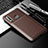 Funda Silicona Carcasa Goma Twill S01 para Samsung Galaxy A70E Marron