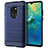 Funda Silicona Carcasa Goma Twill S02 para Huawei Mate 20 Azul