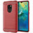 Funda Silicona Carcasa Goma Twill S02 para Huawei Mate 20 Rojo