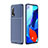 Funda Silicona Carcasa Goma Twill Y01 para Huawei Nova 6 5G Azul