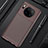 Funda Silicona Carcasa Goma Twill Y02 para Huawei Mate 30 Pro 5G Marron