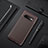 Funda Silicona Carcasa Goma Twill Y02 para Samsung Galaxy S10 Plus Marron