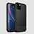 Funda Silicona Carcasa Goma Twill Y03 para Apple iPhone 11 Pro Max Negro