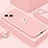 Funda Silicona Carcasa Ultrafina Goma con Magnetico Anillo de dedo Soporte A07 para Apple iPhone 14 Plus Oro Rosa
