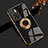 Funda Silicona Carcasa Ultrafina Goma con Magnetico Anillo de dedo Soporte AN1 para Xiaomi Poco X3 GT 5G Negro