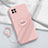 Funda Silicona Carcasa Ultrafina Goma con Magnetico Anillo de dedo Soporte para Oppo A53 5G Rosa