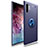 Funda Silicona Carcasa Ultrafina Goma con Magnetico Anillo de dedo Soporte para Samsung Galaxy Note 10 Plus Azul